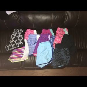 Girls Shorts (L 10/12) Lot of 11 Pairs